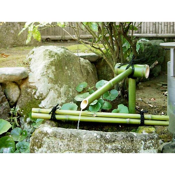 青竹筧(竹枕) 高さ約1,000mm以下*幅600mm以下 : TAKENOKO - 通販
