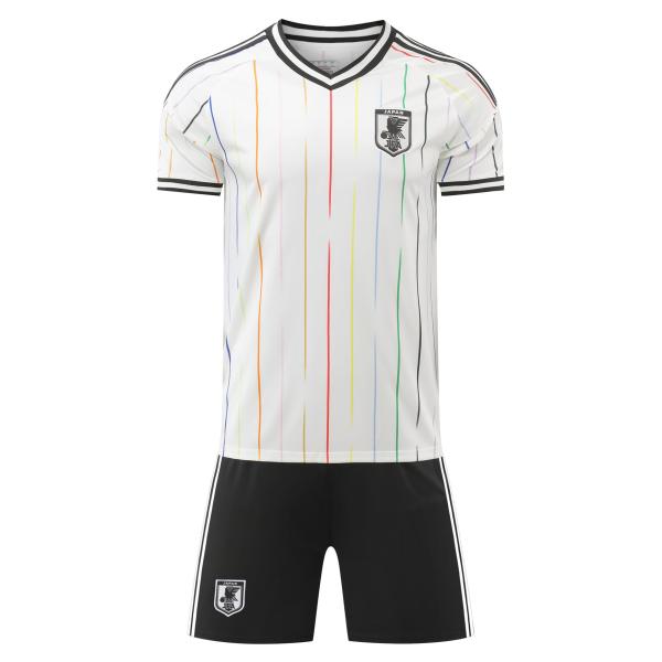 B64 日本代表 サッカーユニフォーム 2026-2030年アウェイ 大人用 子供用 上下着 ノーブランド品 番号、個人名は自由にカスタマイズできます