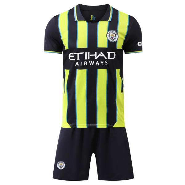 H10 サッカーユニフォーム マンチェスターシティー 2024-2025年