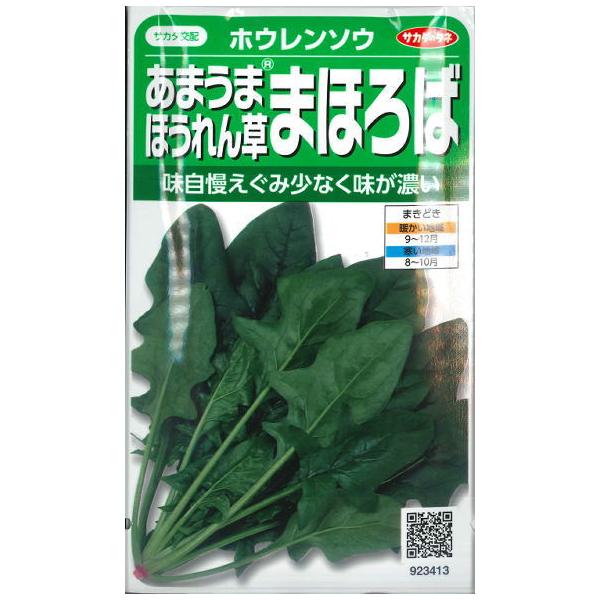 ★当店一押し!!とにかく味のよい秋まきホウレンソウ！