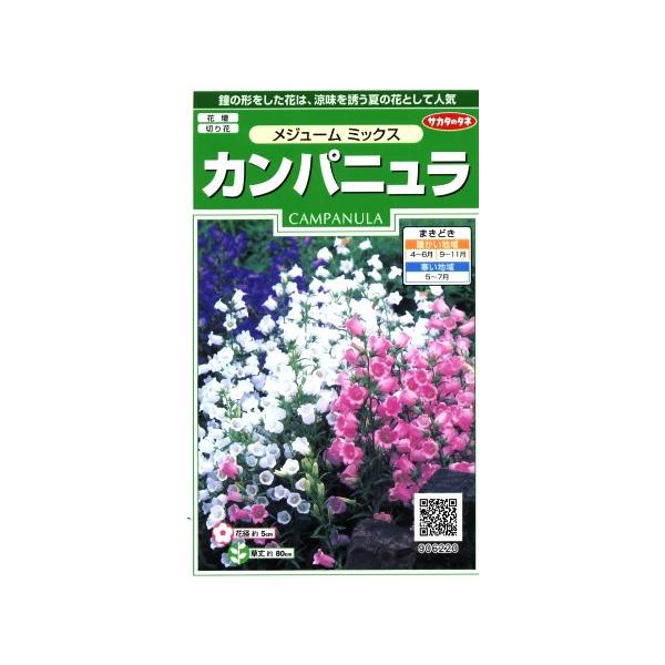 ★鐘の形をした花は、涼味を誘う夏の花として人気