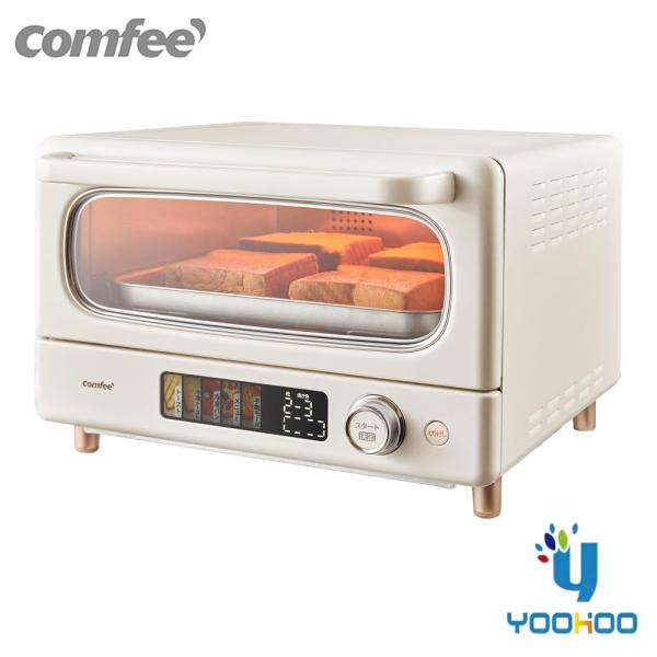 **商品特徴*** **スタイリッシュデザイン**杏色のカラフルモニター付きで、キッチンのスタイルに馴染み、毎日の料理を楽しくしてくれるオーブントースター。* **高火力でムラなく焼ける**上下各2本のヒーターと1400Wの高火力で、食材を...