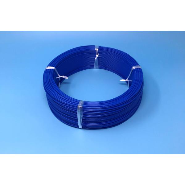 オーナンバ KV 0.5SQ 青 140mmカット×100本入り（両側5ｍｍ予備半田）
