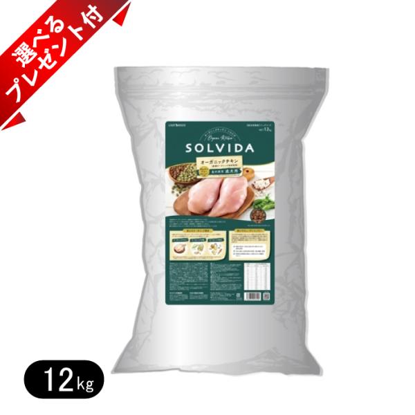 ソルビダ（SOLVIDA） グレインフリー チキン 室内飼育成犬用 12kg