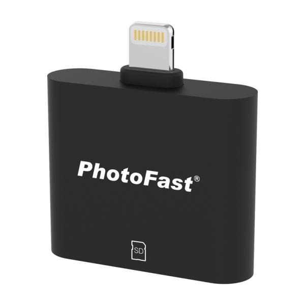 PhotoFast CR-8710+  iPhone X対応 SDカードリーダー搭載の外部ストレージ