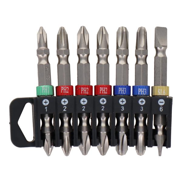 trad 三共コーポレーション TCB-765 7pcs.コンビネーション両頭ビットセット 65mm TCB765 【820214】(15130183)