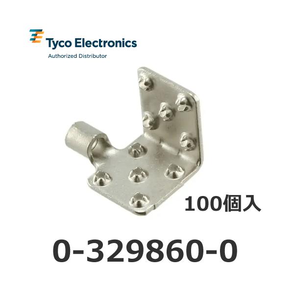 TE Connectivity 329860 100�� �^�[�~�t�H�C�� �����o���� �z�C���R�l�N�^ �^�C�R�G���N�g���j�N�X AMP (37001260)@