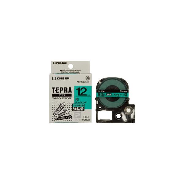 �L���O�W�� ���K�i SC12GW �΁^������ 12mm�� �u�e�v���vPRO�e�[�v�J�[�g���b�W ���S�����x�� (78012400)