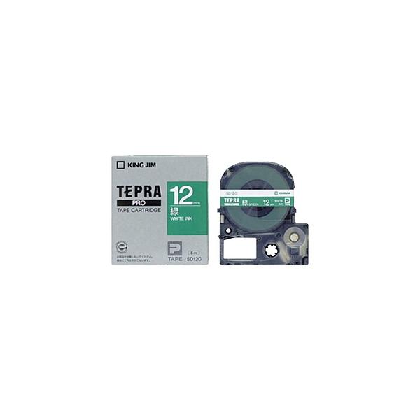�L���O�W�� ���K�i SD12G �΁^������ 12mm�� �u�e�v���vPRO�e�[�v�J�[�g���b�W �J���[���x�� �r�r�b�h (78010910)