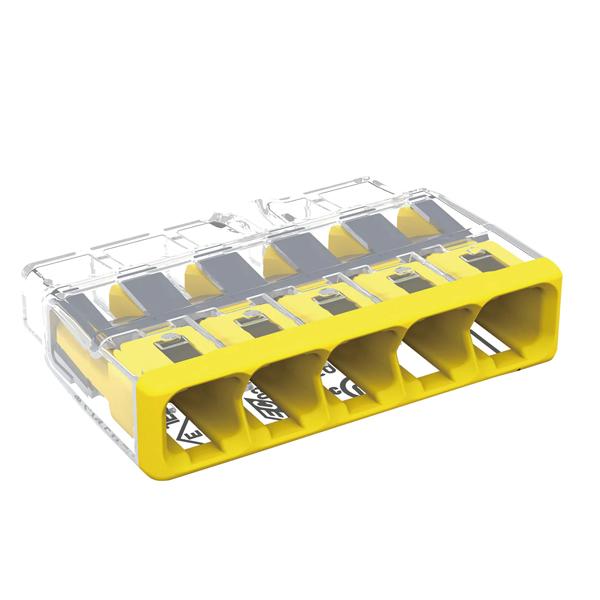 ワゴ WAGO WGZ-5 差込コネクタ 電線コネクタ 60個入/箱 (40000003)@