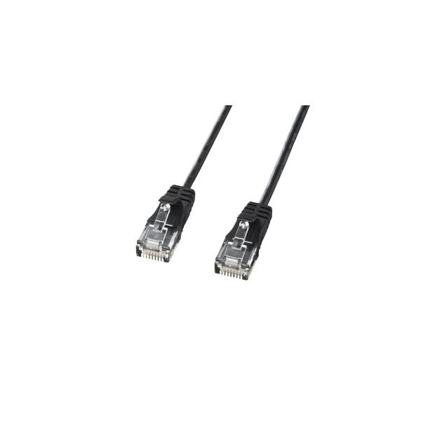 �T�����T�v���C �J�e�S��6�����ɍ�LAN�P�[�u���i�u���b�N�A5m) KB-SL6-05BK