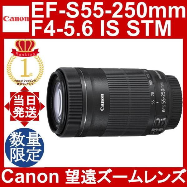 新品級 べた付き ☆ Canon EF-S55-250mm F4-5.6 IS STM APS-C対応 新品級 べた付き ☆ Canon EF-S55-250mm F4-5.6 IS STM APS-C対応