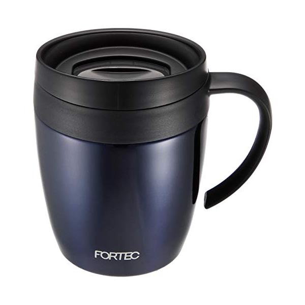 和平フレイズ フォルテックハウス マグカップ 330ml ネイビー 蓋付きオフィスマグ RH1291
