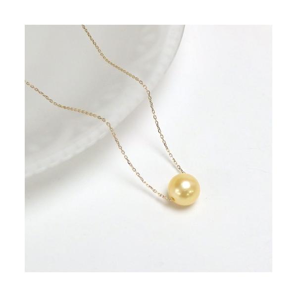 18金　南洋パール+ゴールドパール　ネックレス　新品 18金南洋パール+ゴールドパールネックレス新品