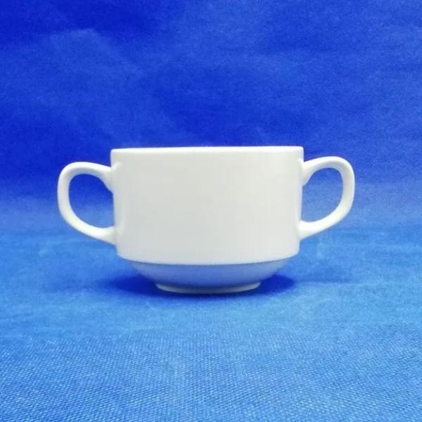 白 両手付 スープカップ 陶器 カップ 11051 : よろづや百貨 Yahoo店