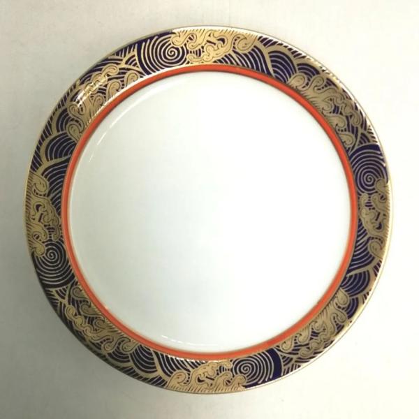 有田焼 彩華 金波渕 6寸皿 中皿 皿 5枚セット : よろづや百貨 Yahoo