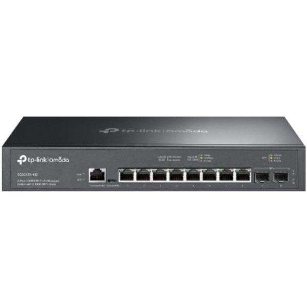 TP-Link Omada 2.5G マネージドスイッチ SG3210X-M2 8ポート 10G SFP+搭載 L2+ VLAN QoS 法人向け 業務用 ネットワーク機器