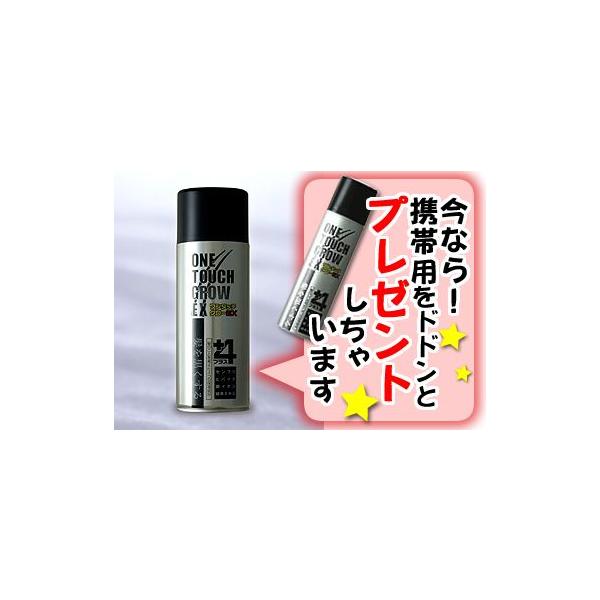 ワンタッチグローEX 200g 1本 &携帯用60g1本のセット 髪を黒くする