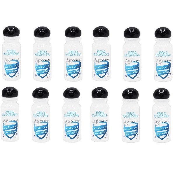 【送料無料】携帯用 アルコールハンドジェル25ml 12本セット 銀イオン配合 ヒアルロン酸Na配合 手指を汚れから守る
