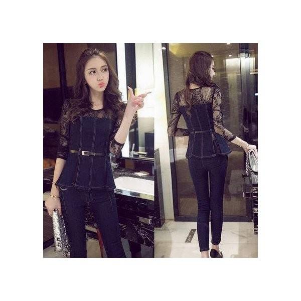 商店 パーティードレス パンツドレス 結婚式 大きいサイズ ワイド セットアップ コーデ 体型カバー おしゃれ フォーマルドレス パンツスーツ 二次会 ブラウス