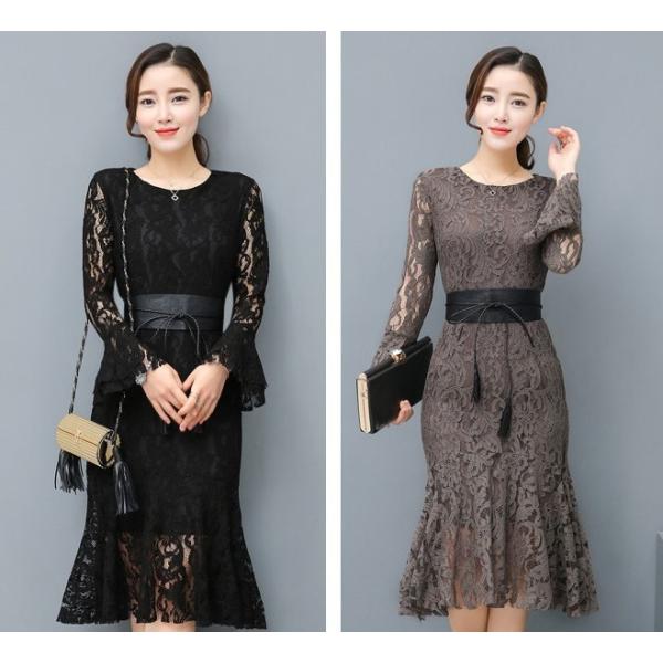 パーティードレス 20代 30代 40代 50代 結婚式 ドレス ワンピース フォーマル 袖あり ロングワンピース 大きいサイズ 新作入荷 新品