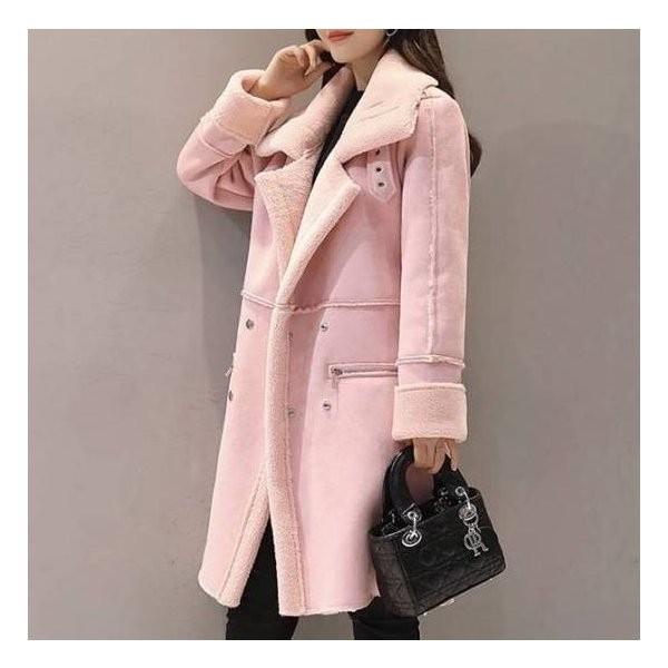 ムートンコートレディース ロングコート ロング 40代 フォーマル おしゃれ 冬 新品 通勤 韓国 ゆったり 通学 秋 ロング丈 大きいサイズ 30代 大人 人気の定番 マキシ丈 冬服