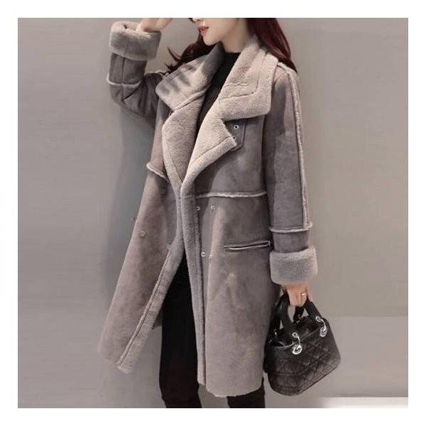 ムートンコートレディース ロングコート ロング 40代 フォーマル おしゃれ 冬 新品 通勤 韓国 ゆったり 通学 秋 ロング丈 大きいサイズ 30代 大人 人気の定番 マキシ丈 冬服