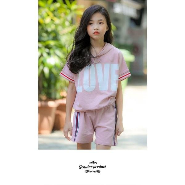 女子 子供服 女の子 パーカー Tシャツ キッズ 子供ｔシャツ パンツ 半袖可愛い カットソー セットアップ 切り替え配色 リブ半袖 こども 柔らかい 卸売り