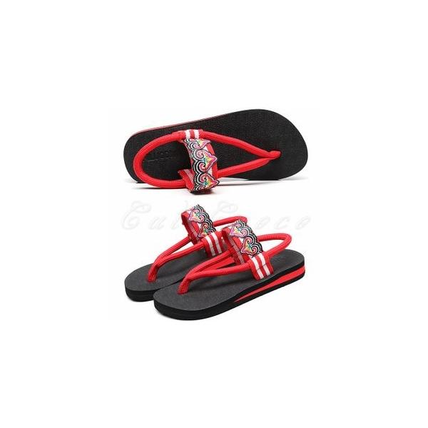 サンダル レディース 夏 サマー スリッパ レース 厚底 ビーチサンダル 現金特価 海辺 可愛い フラット 民族風 履きやすい 疲れにくい おしゃれ 人気 美脚