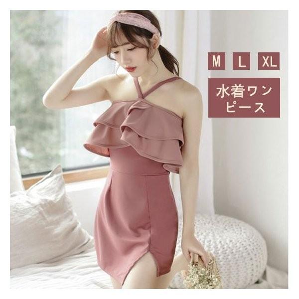 ふるさと割 ワイヤー入り 水着 ワンピース レディース 体型カバー ハイウエスト 温泉 秋新作 人気 大人 ビーチ