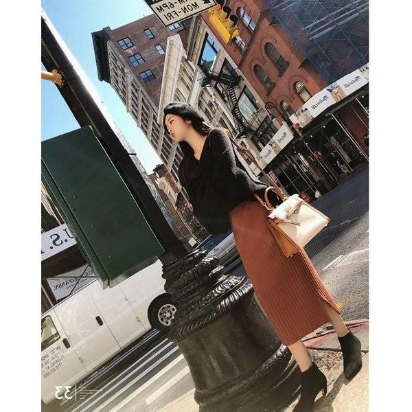 セットアップ レディース スカート 秋冬 長袖 ニットセーター ロング丈 タイトスカート 秋新作 ニットスカート ロングスカート ニット オシャレ １着でも送料無料