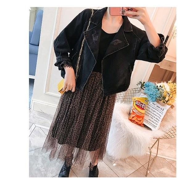 秋服 レディース ロングワンピース Gジャン 大きいサイズ 韓国風 カジュアル 人気ブランド 30代 セットアップ デニムジャケット ノースリーブ チュールワンピース 代