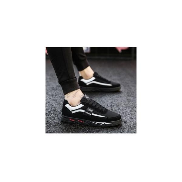 スニーカー キャンバス メンズ レースアップ ローカット 10 Off カジュアルシューズ フラット 運動 かっこいい 春夏秋 靴 おしゃれ スポーツ