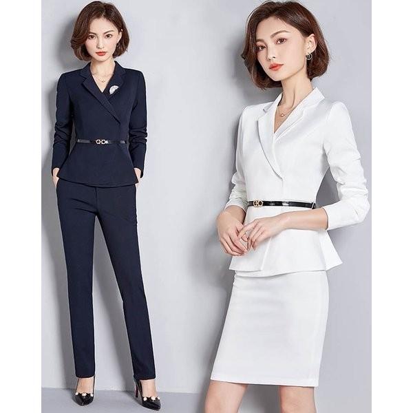 スカート スーツ レディース ビジネス オフィス Ol 大きいサイズ フォーマル 卒業式スーツ パンツスーツ セットアップ 夏スーツ 限定価格セール サマースーツ