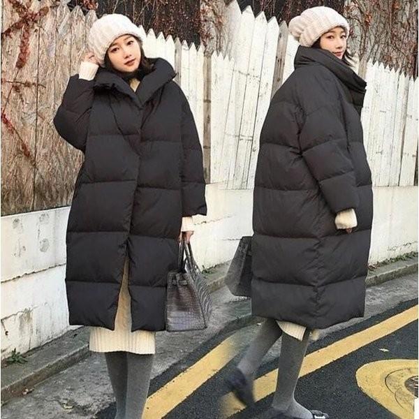 中綿コート レディース ロングコート ダウン綿コート ダウンジャケット韓国風 中綿ジャケット 大きいサイズ シンプル おしゃれ 新商品 アウター 冬新作 ゆったり
