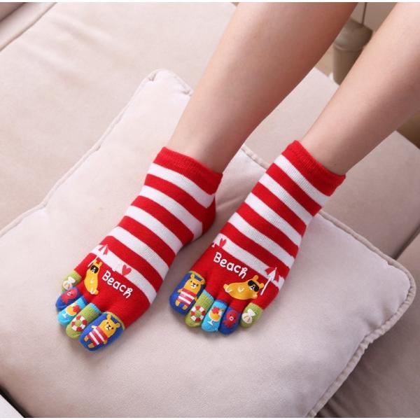 靴下 ソックス 日系 大人気 美脚 レディース 5本指 春秋冬 4足セット プレゼント ファッション スポーツ ギフト おしゃれ スニーカー 可愛い