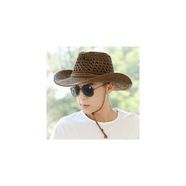 麦わら帽子 つば広 カットハット メンズ 日焼け止め 紫外線対策 ファッション 登山 おしゃれ 釣り アウトドア 農作業 期間限定今なら送料無料 サマー あごひも