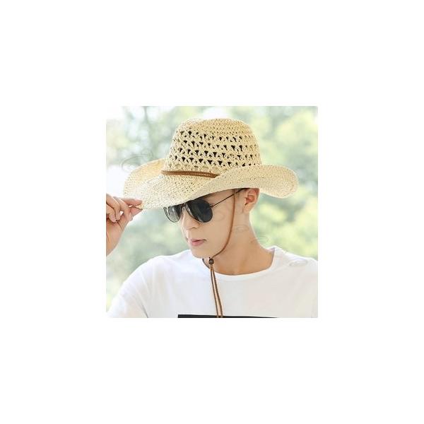 麦わら帽子 つば広 カットハット メンズ 日焼け止め 紫外線対策 ファッション 登山 サマー 農作業 おしゃれ 釣り 高級な あごひも アウトドア