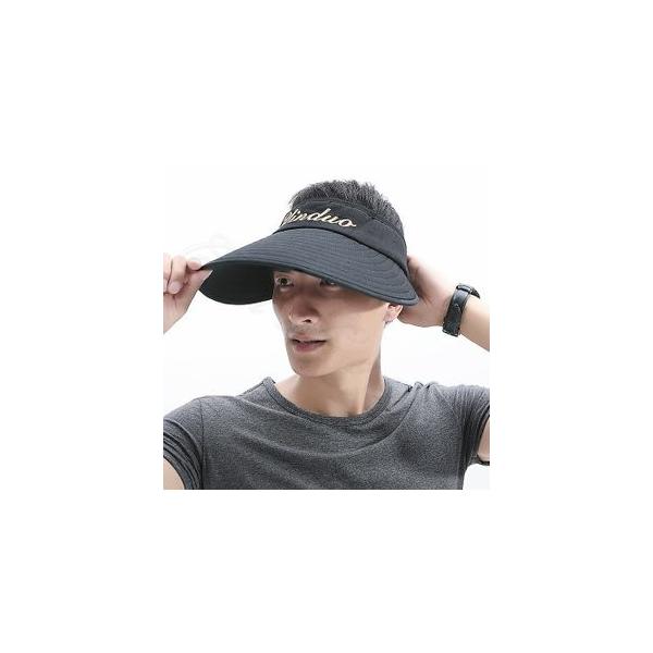 サンバイザー 帽子 メンズ テニス帽 キャップ カット つば広 日焼け止め 超人気 登山 ハット 釣り アウトドア スポーツ おしゃれ 紫外線対策