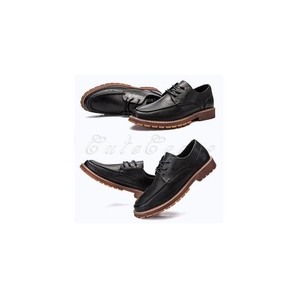 ビジネスシューズ メンズ ショートブーツ 革靴 通勤 レースアップ フォーマル かっこいい カジュアル おしゃれ 超激安 紳士靴 オフィス 春秋