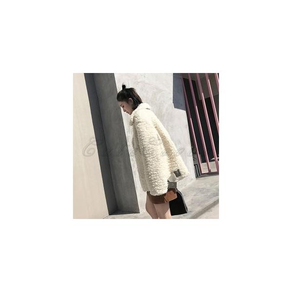 ファーコート レディースジャケット フリース 毛皮コート 長袖 もこもこ ショート丈 おしゃれ 上着 厚手 あったか 市販 防寒防風 アウター