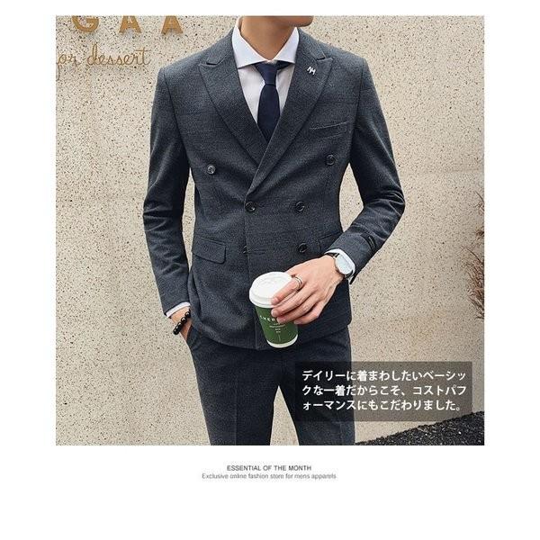 メンズスーツ ビジネススーツ スリムスーツ フォーマル スーツ スタイリッシュスーツ メンズ 2点セット 秋新作 ズボン 祝開店大放出セール開催中 ジャケット セットアップ