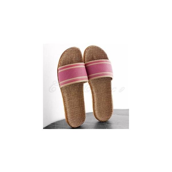 スリッパ 綿麻 レディース メンズ 室内用 軽量 来客用 ルームシューズ おしゃれ 快適 ペアルック 送料0円 男女兼用 春夏秋 カップル 夏用