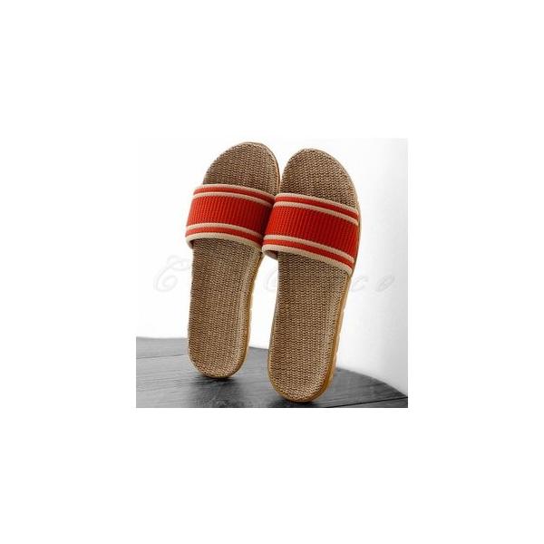 スリッパ 綿麻 レディース メンズ 室内用 軽量 来客用 ルームシューズ おしゃれ 快適 ペアルック 送料0円 男女兼用 春夏秋 カップル 夏用