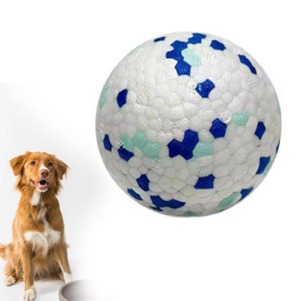 ●くわえやすい直径約7cmのボールカラフルなカラーで視認性も高く、室内でもアウトドアでも楽しく遊べます。中型、大型犬だけではなく、小型犬にもおすすめ●投げやすい＆くわえやすいリングフリスビーがすきな愛犬におすすめ輪投げのように首にかけたり、...