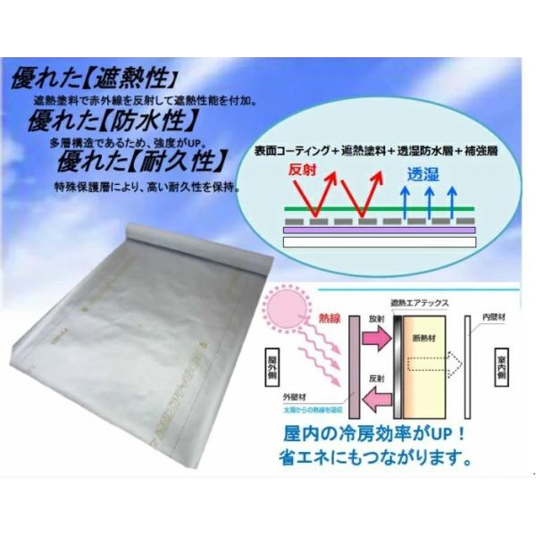 フクビ防水 防湿シート気密シート 建築資材・浴室用パネル】フクビ化学工業 気密・防湿シート