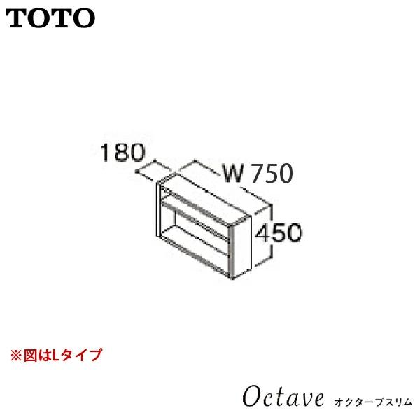 オクターブ（TOTO） TOTO 洗面化粧台 オクターブスリム 洗濯機上