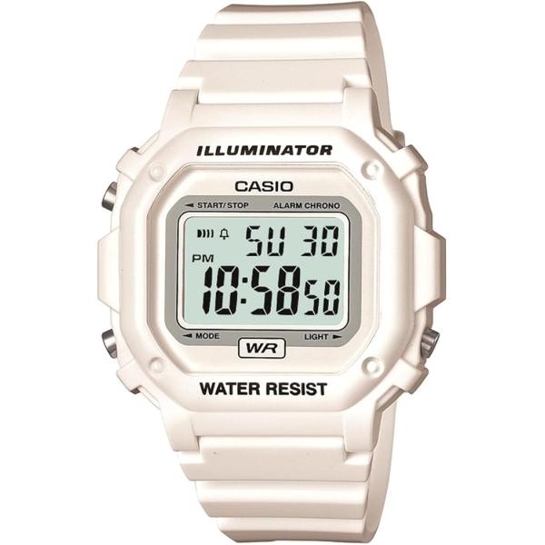 他サイト： カシオ(CASIO) 腕時計 スタンダード F-108WHC-7BJF ホワイト チープカシオ チプカシ 日常生活防水 白の商品画像