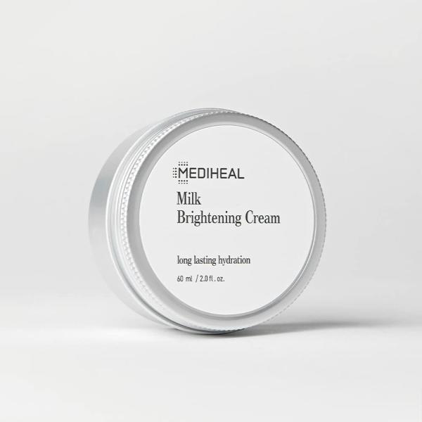 他サイト： メディヒール ミルクブライトニングクリーム 60ml MEDIHEAL 韓国コスメ フェイスクリームの商品画像