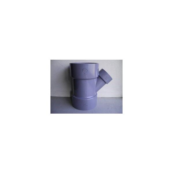 VU継手　45Y　75X50　排水用塩ビVUパイプ継手